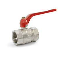 Ball valve with internal thread