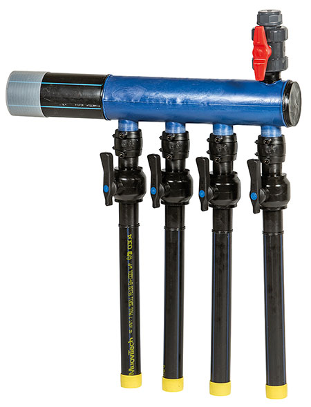 Manifold with Ball valve