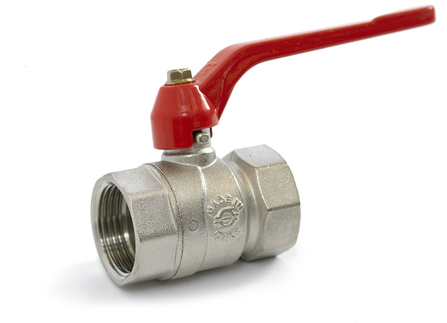 Ball valve with internal thread