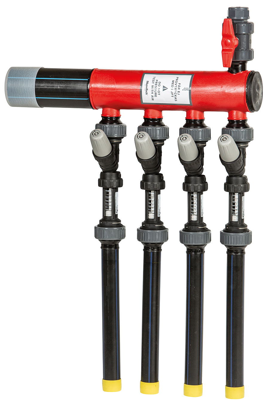 Manifold with adjuster valve